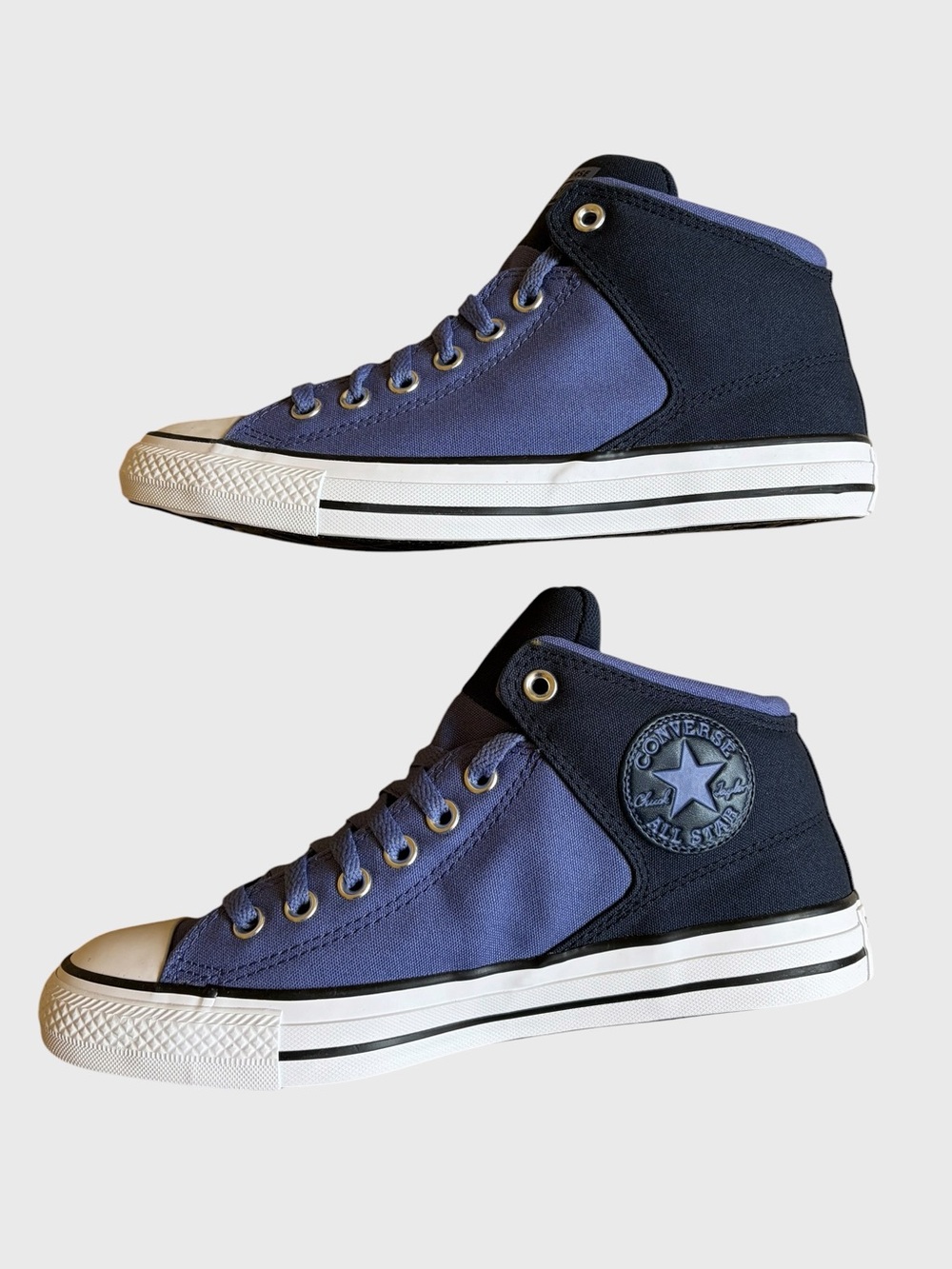 NWB Converse CTAS High Street Mid Colorblock Sneakers Size Men's 8 Wm's 10 Blue - Picture 5 of 16